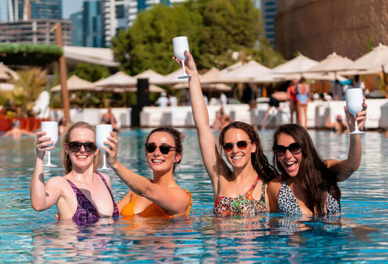 where are the top night pool parties happening in dubai